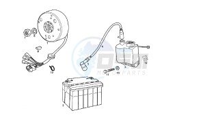 SENDA R X-RACE - 50 CC VTHSR1A1A drawing GENERATOR