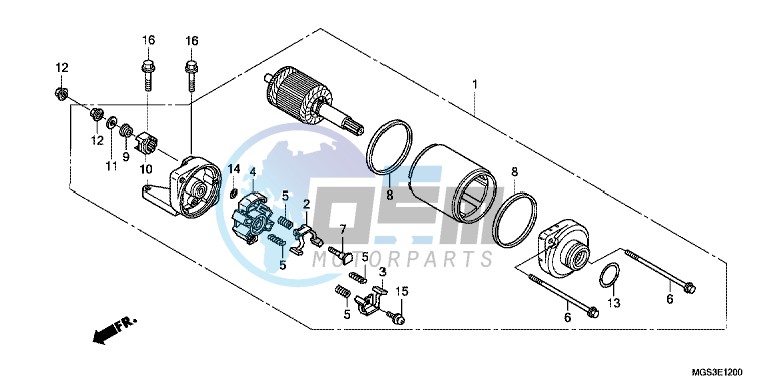 STARTING MOTOR