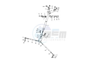 YFM RR RAPTOR 660 drawing STEERING