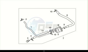 CRUISYM a 300 (LV30W2Z1-EU) (M2) drawing BREATHER CHAMBER