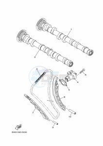 MT-10 SP MTN1000D (BGG1) drawing CAMSHAFT & CHAIN