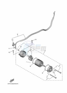 MT-09 MTN890-U (BMR1) drawing STARTING MOTOR