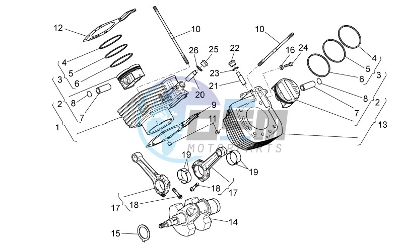 Drive shaft - Cylinder