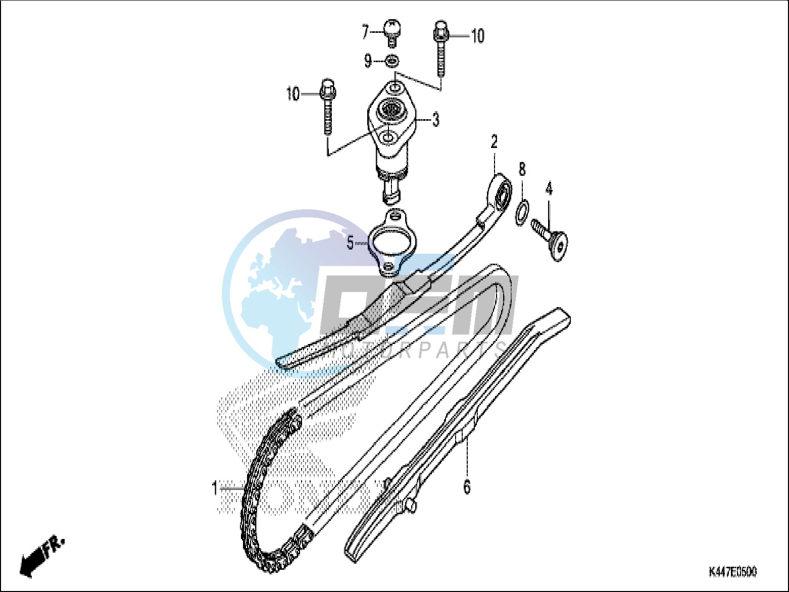 CAM CHAIN/TENSIONER