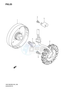 GSX-R600 (E2) drawing GENERATOR