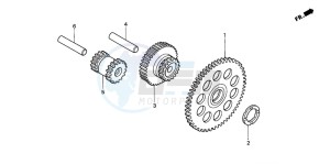 CLR125 CITY FLY drawing STARTING GEAR