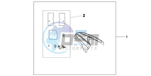 REAR SEAT COWL PEARL COOL WHITE