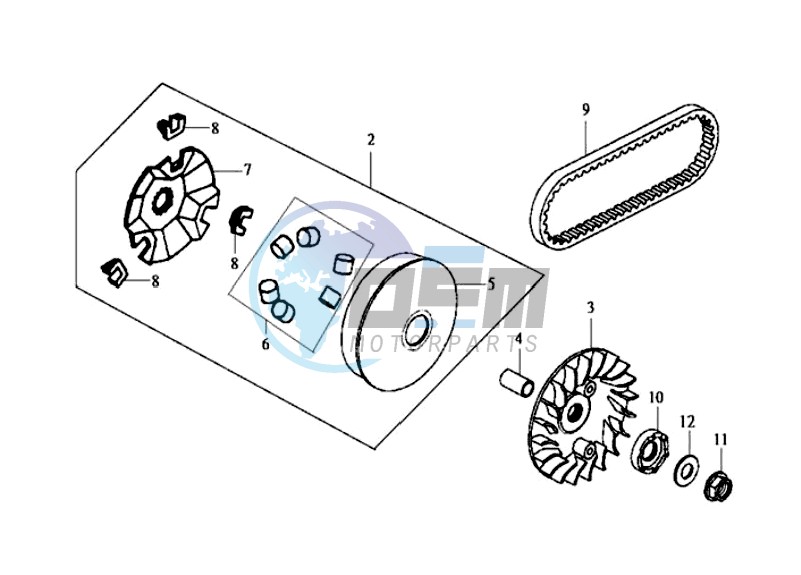 CLUTCH / V BELT