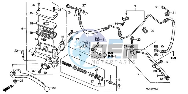 CLUTCH MASTER CYLINDER