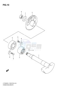 LT-R450 (E28-E33) drawing CRANK BALANCER (LT-R450ZL1 E33)