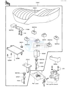 KZ 305 B [LTD] (B2-B3) [LTD] drawing SEAT