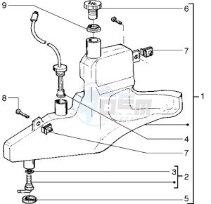 Liberty 50 2t drawing Oil tank