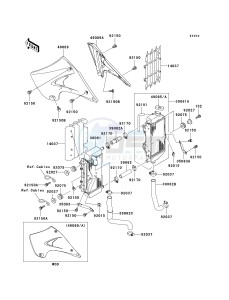 KX 250 M (M2) drawing RADIATOR