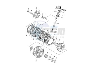 FZ6 NS 600 drawing CLUTCH