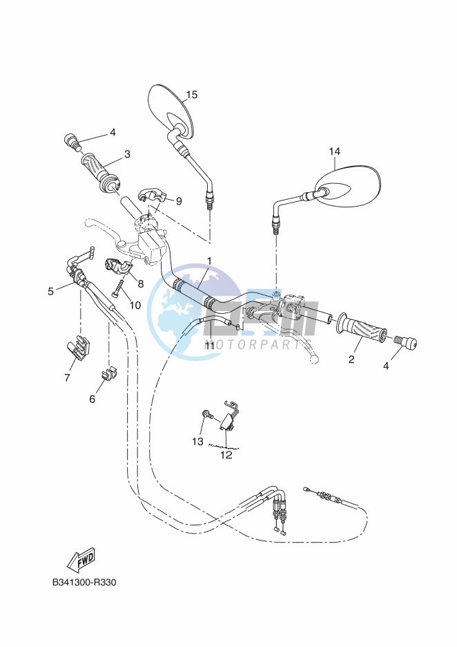 STEERING HANDLE & CABLE