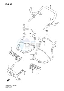 LT-R450 (E19) drawing FOOTREST