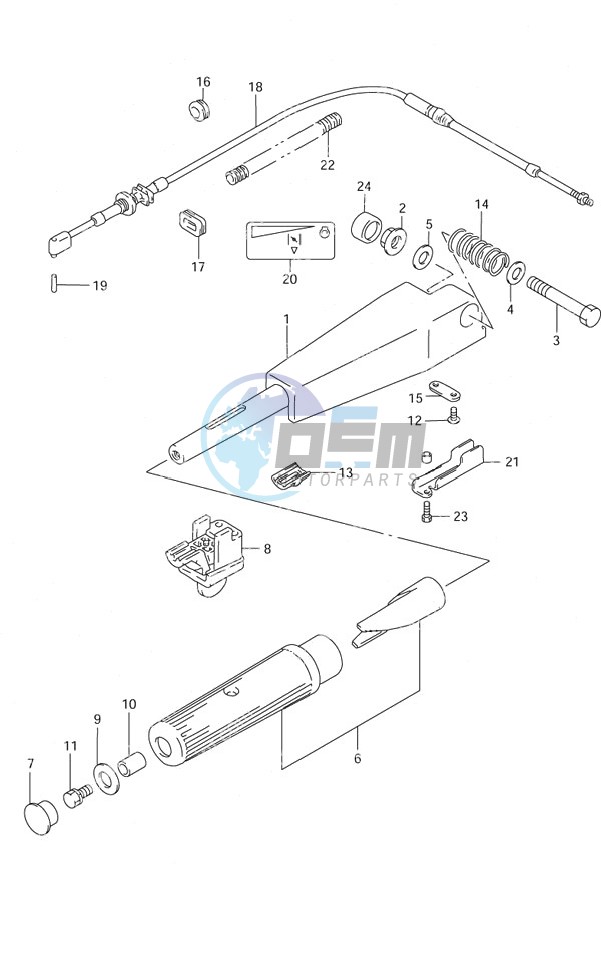 Tiller Handle