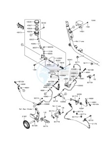 VULCAN 1700 NOMAD ABS VN1700DGF GB XX (EU ME A(FRICA) drawing Rear Master Cylinder