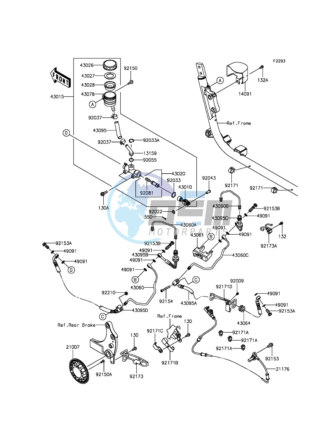 Rear Master Cylinder