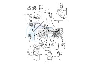 FZ6-SA FAZER 600 (ABS) drawing ELECTRICAL DEVICES