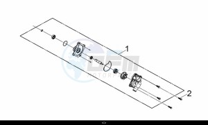 MAXSYM TL 500 (TL47W1-EU) (L9) drawing WATER PUMP ASSY.