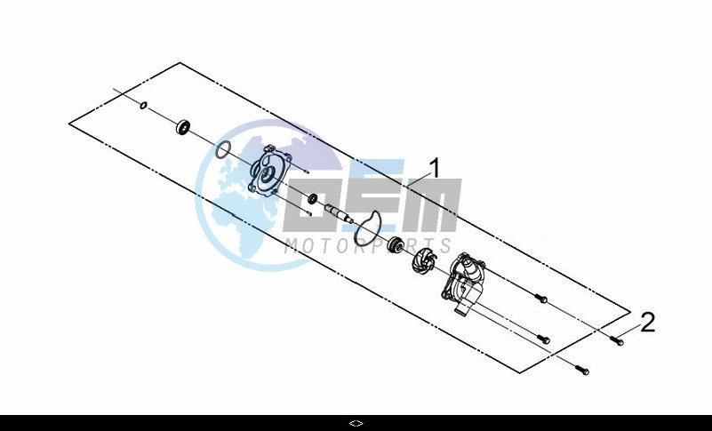 WATER PUMP ASSY.