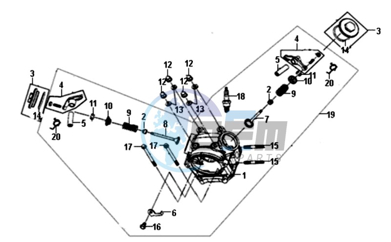 CYLINDER HEAD CPL.