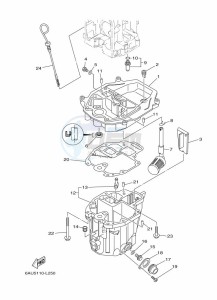 FT8GEP drawing VENTILATEUR-DHUILE