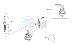 RX-SX 50 drawing Carburettor III