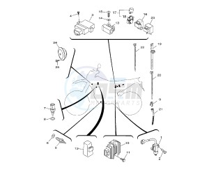 WR R 125 drawing ELECTRICAL 2