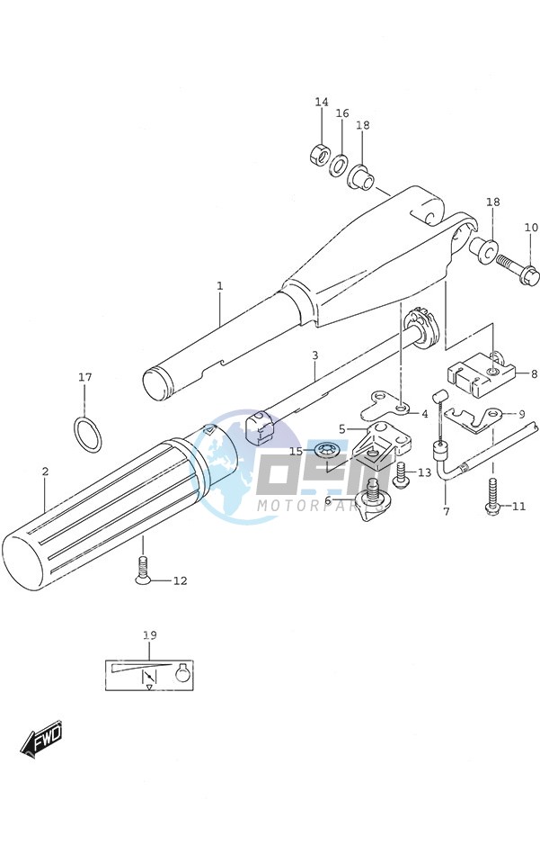 Tiller Handle