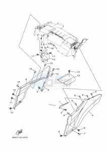 YXZ1000E YXZ1000R (B5JG) drawing CARRIER 3