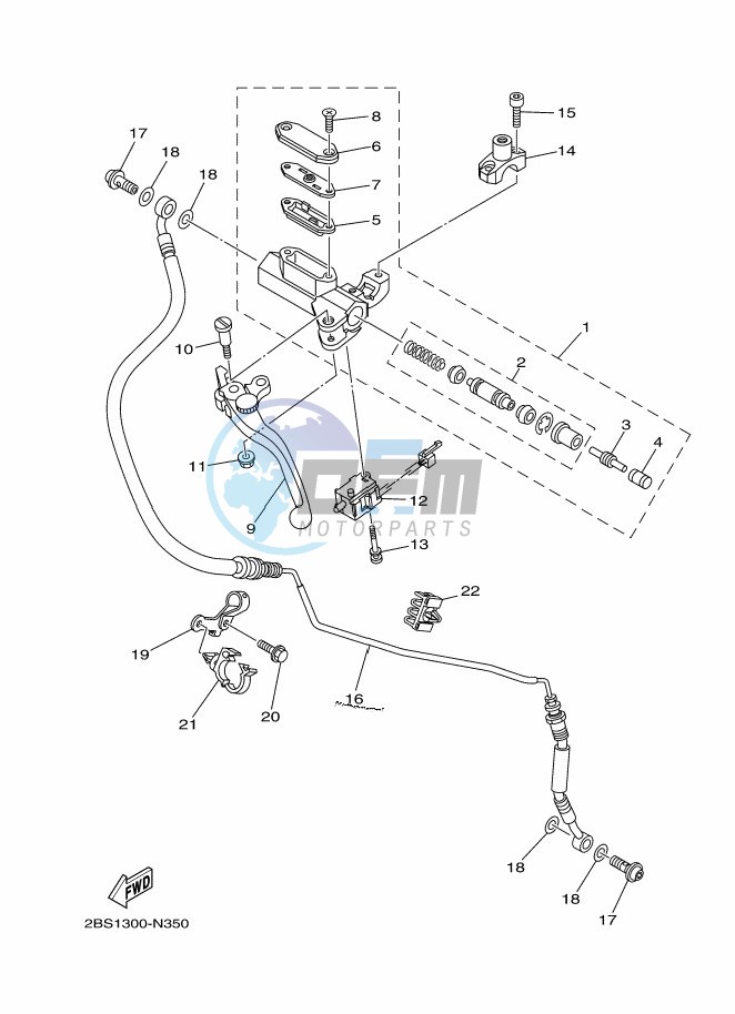 FRONT MASTER CYLINDER 2