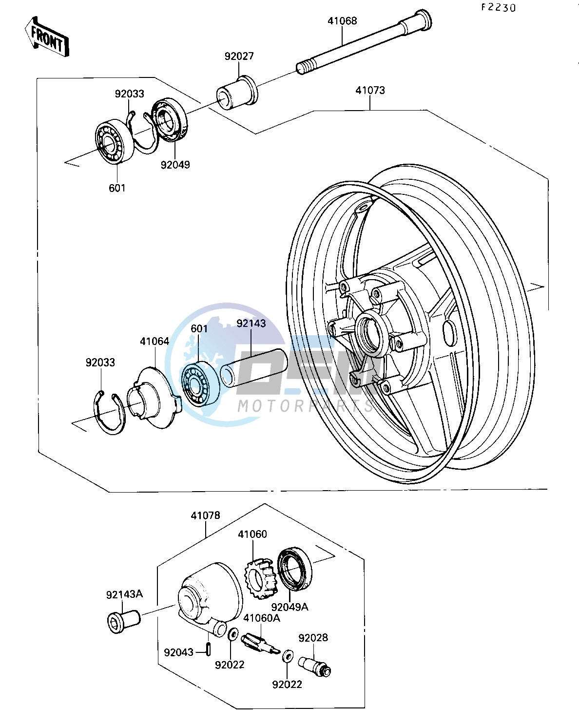 FRONT WHEEL