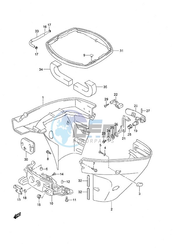 Side Cover Gas Assist Tilt