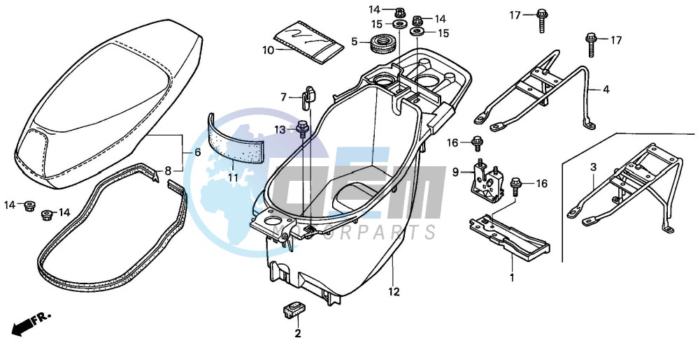 SEAT/LUGGAGE BOX