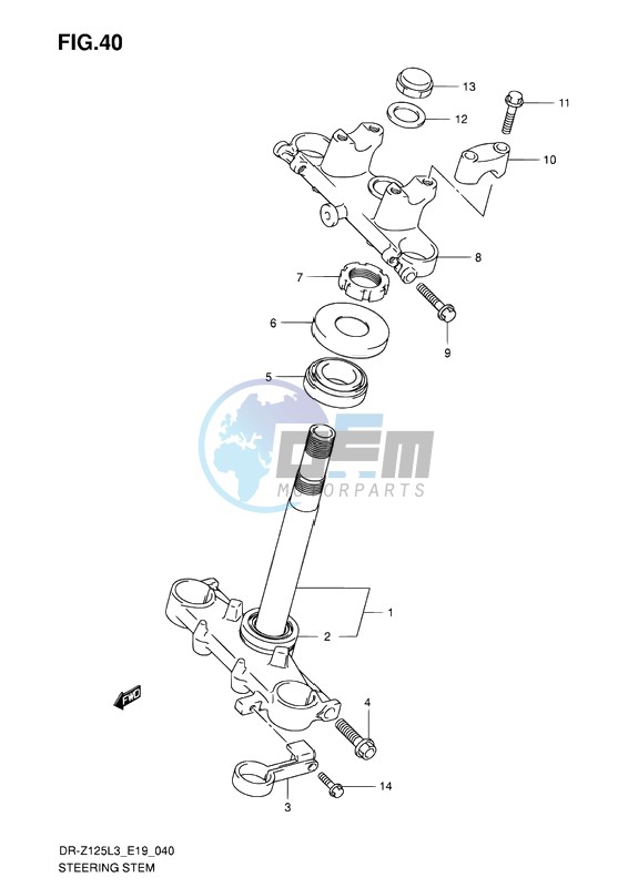 STEERING STEM