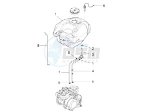 RS4 50 2T (CH, EU, JP) drawing Fuel tank