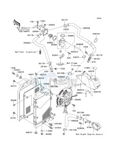 VN 1500 P [VULCAN 1500 MEAN STREAK] (P1-P2) [VULCAN 1500 MEAN STREAK] drawing RADIATOR