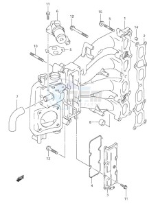 DF 115 drawing Intake Manifold