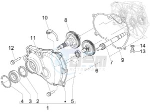 X Evo 250 Euro 3 drawing Reduction unit