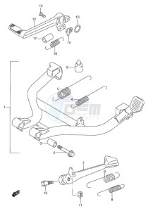 GSF1200 (E2) Bandit drawing STAND