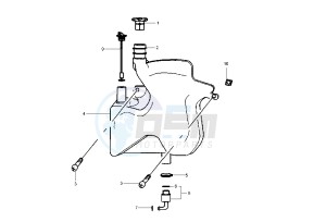 Zip 50 SP drawing Oil tank