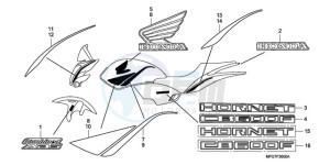 CB600FA39 UK - (E / ABS MKH ST) drawing MARK