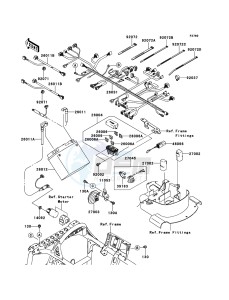 KVF650_4X4 KVF650FCS EU GB drawing Chassis Electrical Equipment