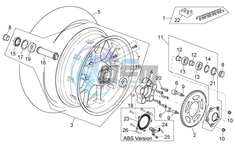 Rear Wheel