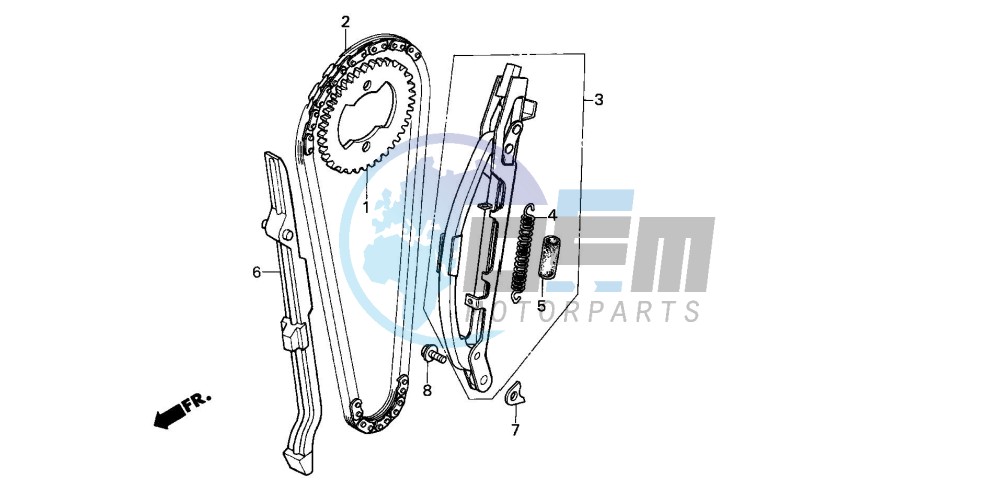 CAM CHAIN/TENSIONER