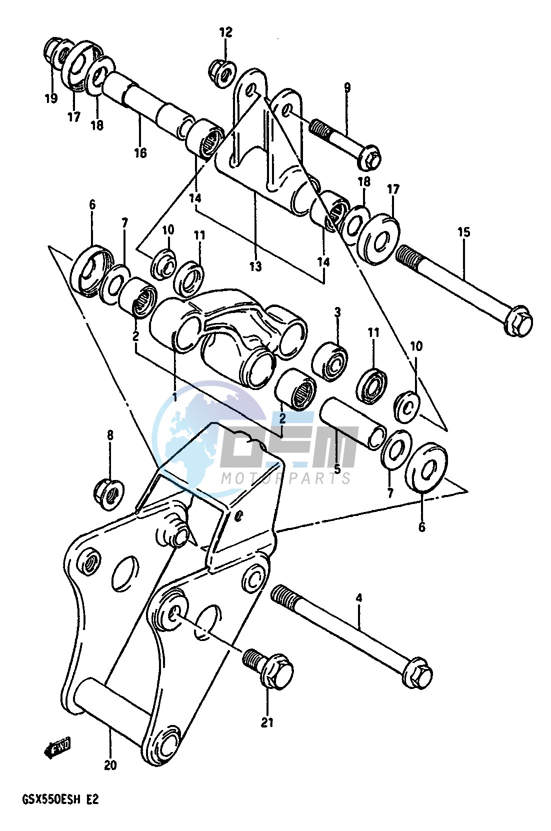 CUSHION LEVER