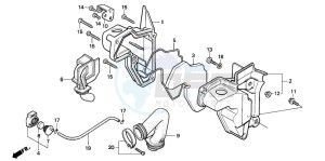 PK50SM WALLAROO drawing AIR CLEANER