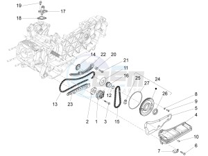 150 4T 3V ie Primavera (APAC) drawing Oil pump